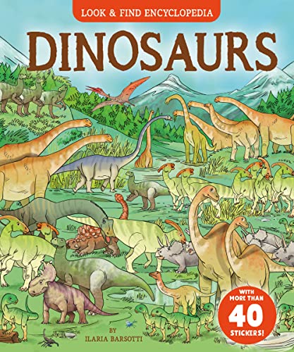 Dinosaurs: with More than 40 Stickers! (Look & Find)