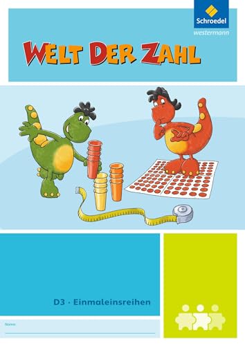 Welt der Zahl - I-Materialien Ausgabe 2012: Einmaleinsreihen (D3) (Welt der Zahl: Inklusionsmaterialien - Ausgabe 2012) von Schroedel Verlag GmbH