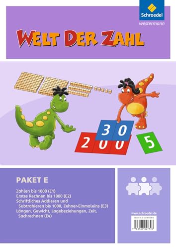 Welt der Zahl - I-Materialien Ausgabe 2012: Paket E (Welt der Zahl: Inklusionsmaterialien - Ausgabe 2012)