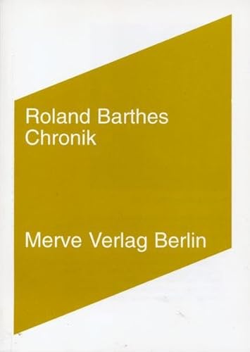 Chronik (Internationaler Merve Diskurs: Perspektiven der Technokultur)