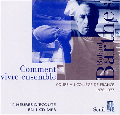 Cours au Collège de France, 1976-1977 : Comment vivre ensemble (CD) von Profi Dress