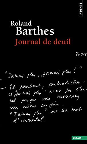 Journal de deuil: 26 octobre 1977 - 15 septembre 1979 von POINTS