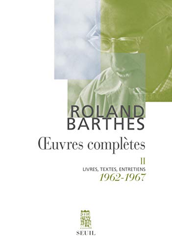 Oeuvres complètes (1962-1967) von Seuil