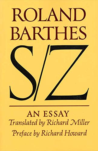 S/Z: An Essay von Hill & Wang