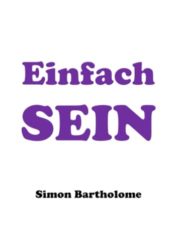 Einfach SEIN: DE