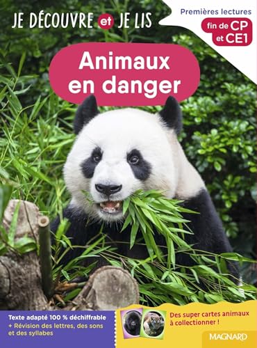 Je découvre et je lis CP et CE1 - Animaux en danger: Fin de CP et CE1 von MAGNARD