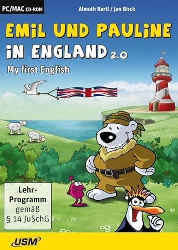 Emil und Pauline in England 2.0: My first English: My First English. Für Windows und MacOS von United Soft Media Verlag