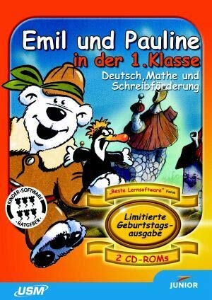 Emil und Pauline in der 1. Klasse: Deutsch und Mathe: Neue Abenteuer auf dem Hausboot: Deutsch und Mathe. Für Windows 98/Me/2000/XP oder Mac OS 9.x/10.x Emil und Pauline in der 1. Klasse: Deutsch und Mathe: Neue Abenteuer auf dem Hausboot: Deutsch und Mathe. Für Windows 98/Me/2000/XP oder Mac OS 9.x/10.x