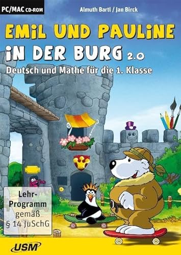 Emil und Pauline in der Burg 2.0: Deutsch und Mathe für die 1. Klasse von United Soft Media Verlag