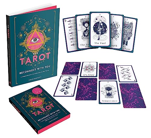 The Tarot Book and Card Deck: Reconnect With You: A Comprehensive Introduction to the Tarot with an illustrated Tarot deck