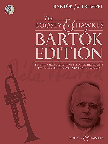 Bartok for trumpet +CD --- Trompette et Piano