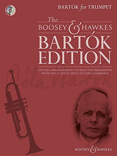 Bartok for trumpet +CD --- Trompette et Piano