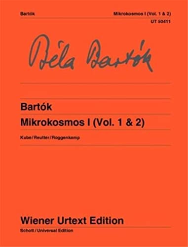 Mikrokosmos Volume 1 (Livres 1 et 2) ---- Piano
