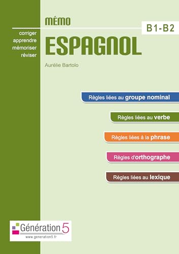 Memo espagnol B1-B2 (lycée)
