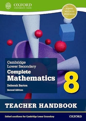 Cambridge Lower Secondary Complete Mathematics 8 Second Edition von Oxford University Press