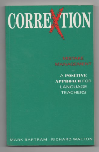 Language Teaching Publications Series: Correction - A Positive Approach to Language Mistakes von Cengage Learning