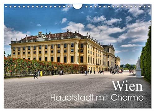 Wien - Haupstadt mit CharmeAT-Version (Wandkalender 2023 DIN A4 quer): 12 Impressionen einer bezaubernden Stadt (Monatskalender, 14 Seiten ) (CALVENDO Orte) von CALVENDO