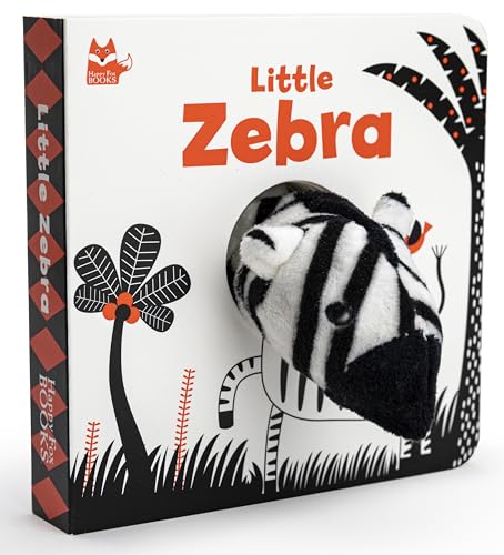 Little Zebra (Happy Fox Finger Puppet Books)