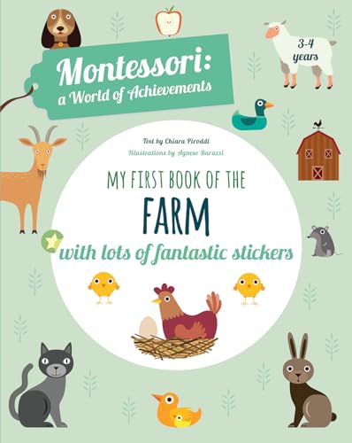 My First Book of the Farm: Montessori a World of Achievements: Montessori Activity Book