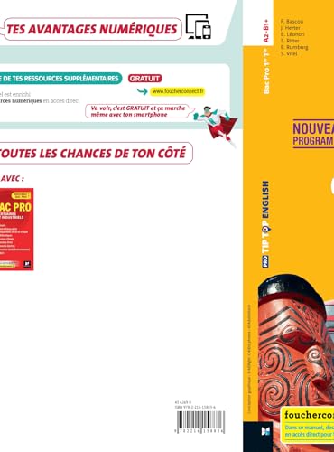 PRO TIP TOP ENGLISH 1re-Tle Bac Pro - Ed. 2020 - Livre élève: Manuel de l'élève von FOUCHER