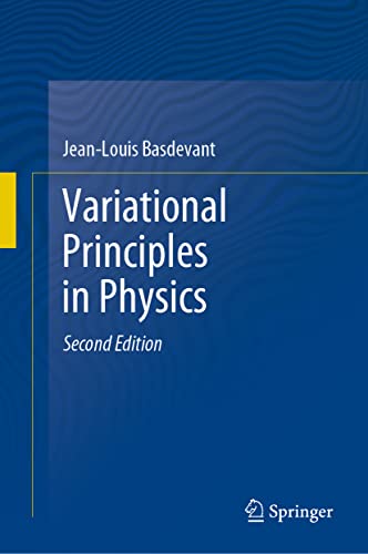 Variational Principles in Physics von Springer