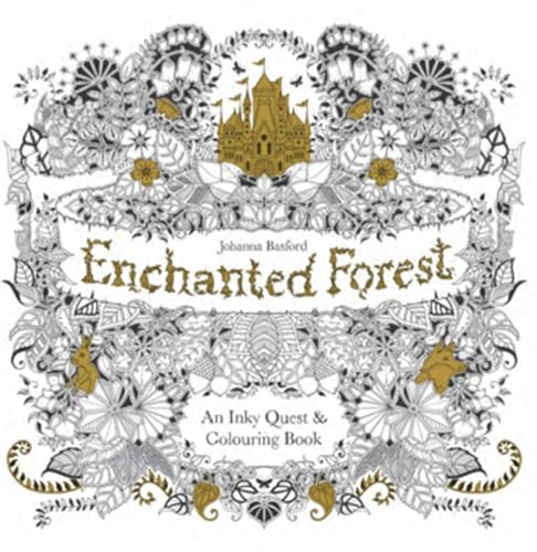 Enchanted Forest: An Inky Quest & Colouring Book: 1
