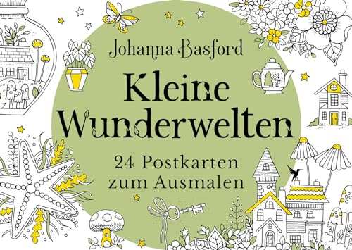 Kleine Wunderwelten: 24 Postkarten zum Ausmalen. Passend zum Buch von Johanna Basford Kleine Wunderwelten: 24 Postkarten zum Ausmalen. Passend zum Buch von Johanna Basford
