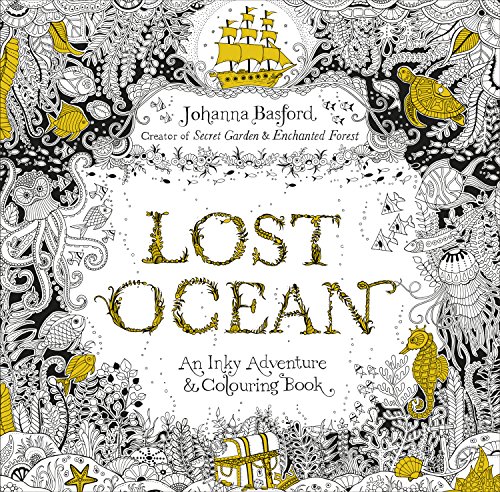 Lost Ocean: An Inky Adventure & Colouring Book von Virgin Books