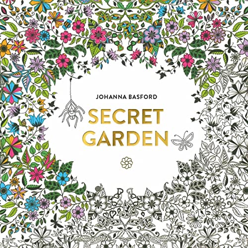 Miniature Secret Garden: A Pocket-sized Adventure Colouring Book