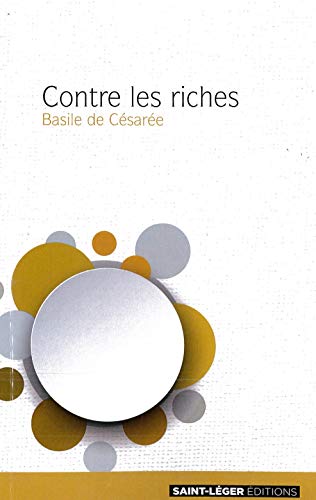 Contre les riches von Saint-Léger Editions