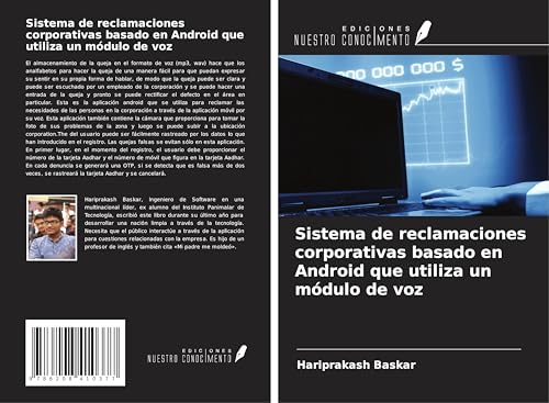 Sistema de reclamaciones corporativas basado en Android que utiliza un módulo de voz von Ediciones Nuestro Conocimiento