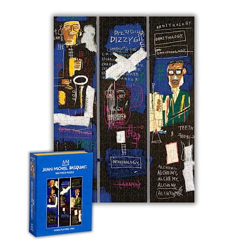 Basquiat Horn Players Book Puzzle: 500 Pieces Basquiat Horn Players Book Puzzle: 500 Pieces