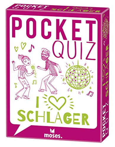 Pocket Quiz Schlager | 150 Fragen und Antworten für Schlagerfans: 150 Fragen für alle Schlagerfans! (Pocket Quiz / Ab 12 Jahre /Erwachsene) von moses
