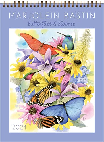Marjolein Bastin 2024 Calendar: Butterflies & Blooms