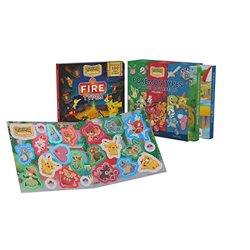 Pokémon Primers Types: Box Set Collection Volume 1: Grass, Fire, and Water (Volume 14)