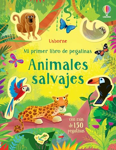 Animales salvajes (Mi primer libro de pegatinas)