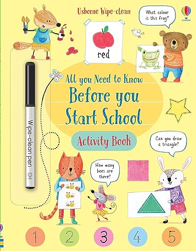 Wipe-Clean All You Need to Know Before You Start School Activity Book (Wipe-Clean Books)