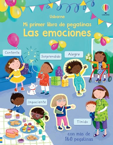 Las emociones (Mi primer libro de pegatinas) von Ediciones Usborne