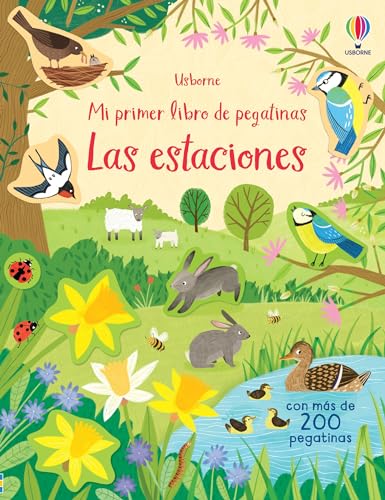 Las estaciones (Mi primer libro de pegatinas)