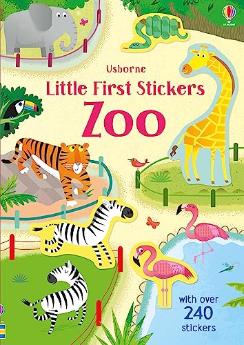 Little First Stickers Zoo von Usborne