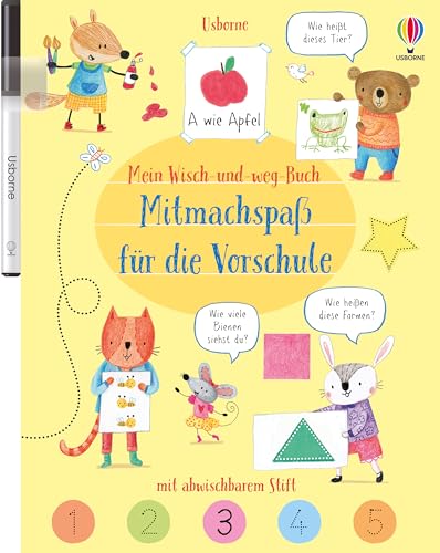 Mein Wisch-und-weg-Buch: Mitmachspaß für die Vorschule (Meine Wisch-und-weg-Bücher) Mein Wisch-und-weg-Buch: Mitmachspaß für die Vorschule (Meine Wisch-und-weg-Bücher)