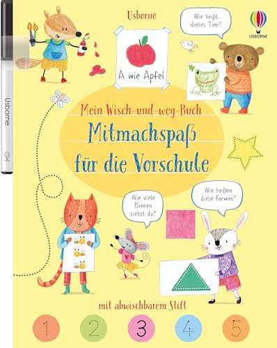 Mein Wisch-und-weg-Buch: Mitmachspaß für die Vorschule (Meine Wisch-und-weg-Bücher) Mein Wisch-und-weg-Buch: Mitmachspaß für die Vorschule (Meine Wisch-und-weg-Bücher)