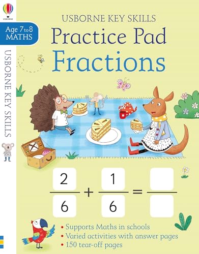 Fractions Practice Pad 7-8 (Key Skills): 1