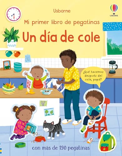 Un día de cole (Mi primer libro de pegatinas) von Usborne