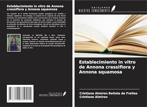 Establecimiento in vitro de Annona crassiflora y Annona squamosa von Ediciones Nuestro Conocimiento