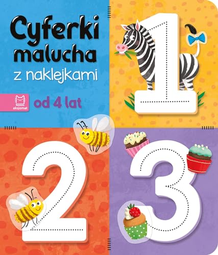 Cyferki malucha z naklejkami. Od 4 lat Cyferki malucha z naklejkami. Od 4 lat
