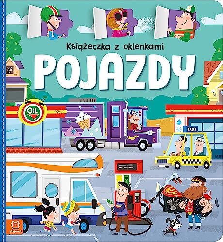 Książeczka z okienkami Pojazdy