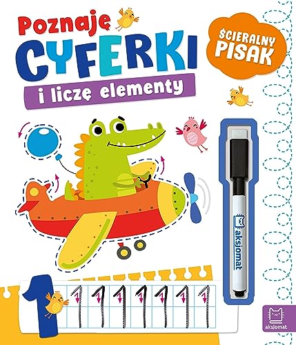 Poznaję cyferki i liczę elementy: Ścieralny pisak Poznaję cyferki i liczę elementy: Ścieralny pisak