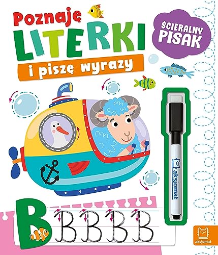 Poznaję literki i piszę wyrazy: Ścieralny pisak Poznaję literki i piszę wyrazy: Ścieralny pisak