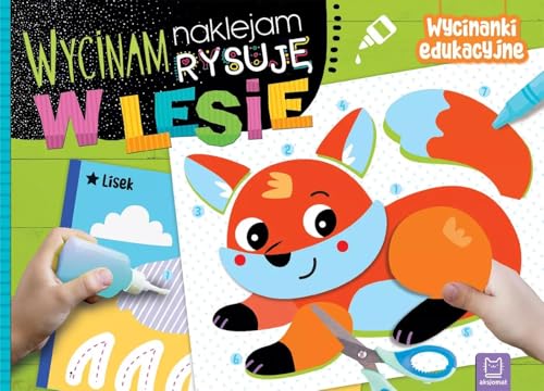 W lesie. Wycinam, naklejam, rysuję. Wycinanki von Aksjomat